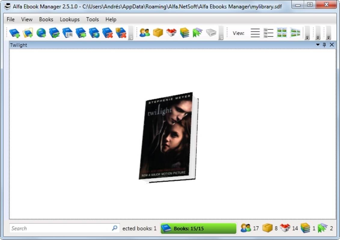 Alfa eBooks Manager 2.5.1.0 - Image 4